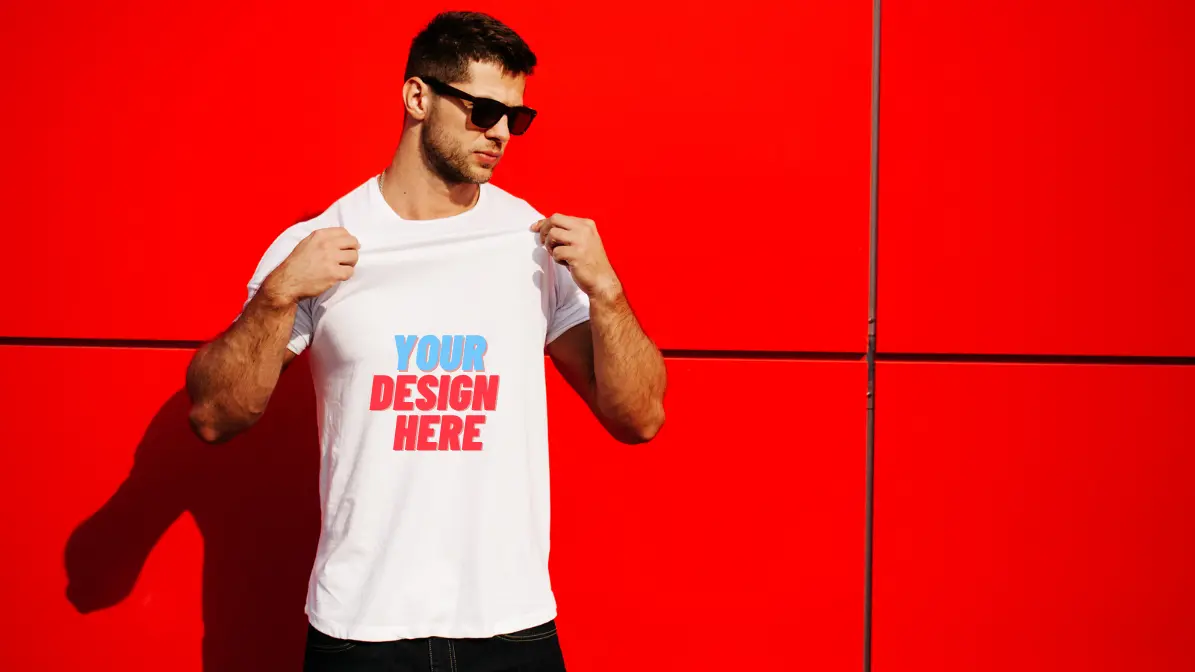 Premium cotton t-shirt in classic fit - Styledev.in custom apparel collection
